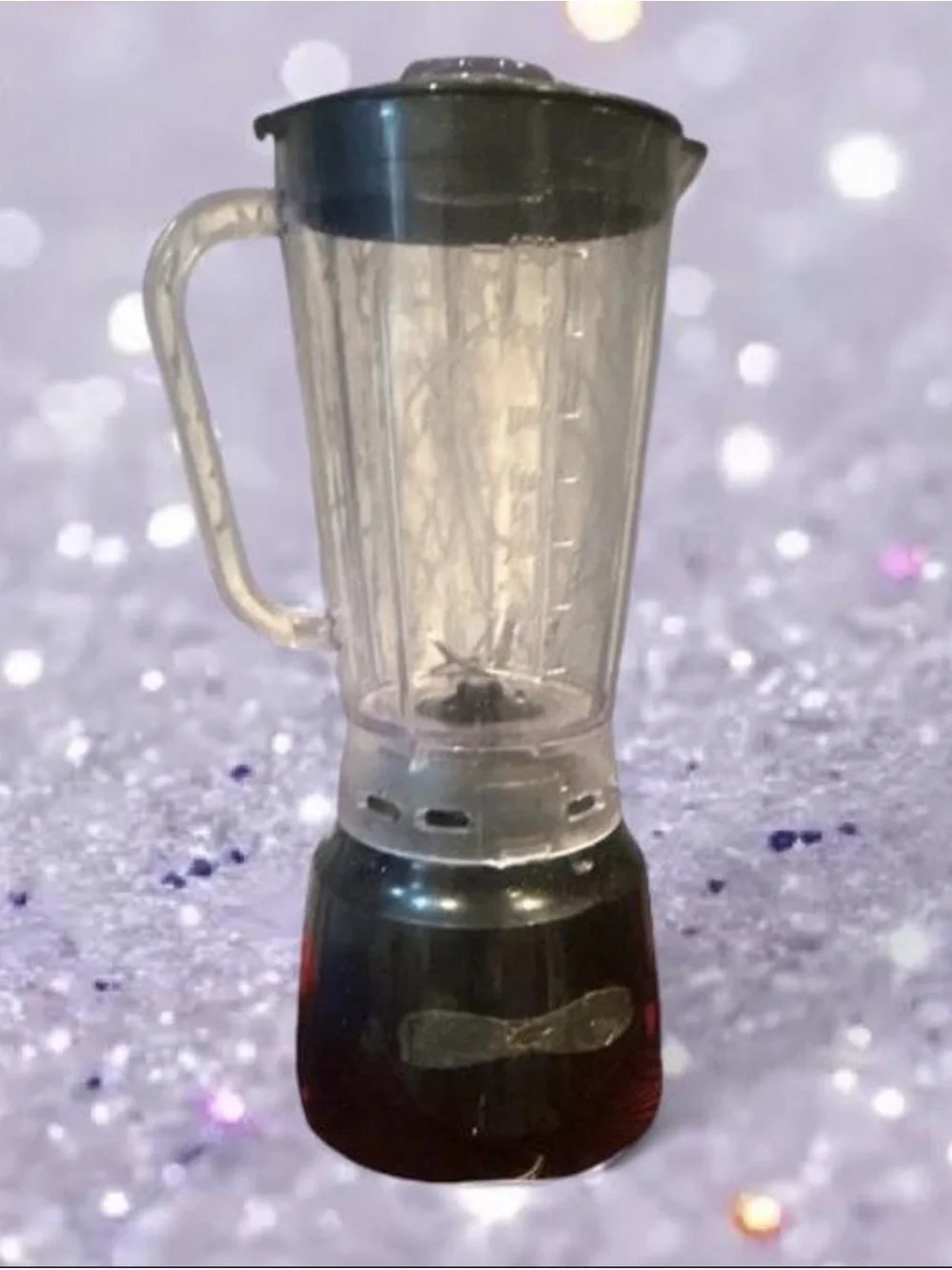 Black and Clear Countertop Blender - Brand Unspecified